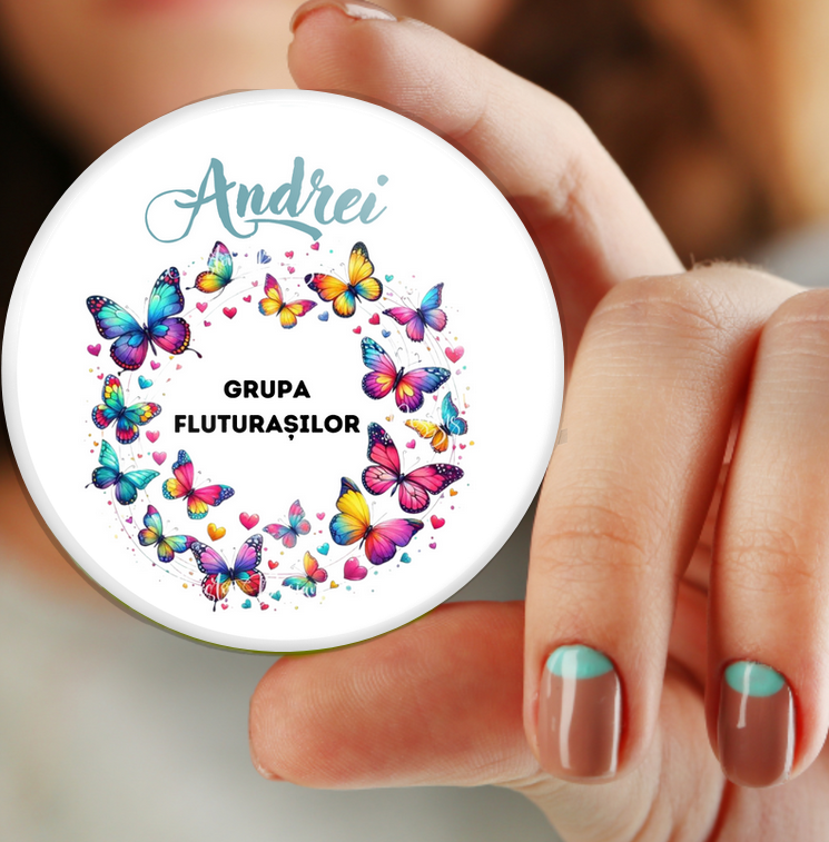 Insigna personalizata pentru elevi sau absolvenți de coala