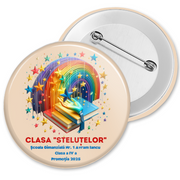 Insigna personalizata pentru elevi sau absolvenți de scoala clasa stelutelor