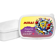 Lunchbox Caserola personalizata cu personaj și nume pentru sandwich SN204