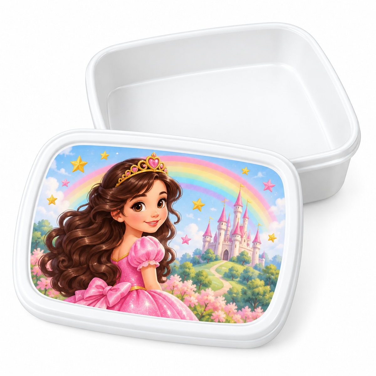 Cutie sandwich pentru copii – Prințesa Curcubeului – imagine 3