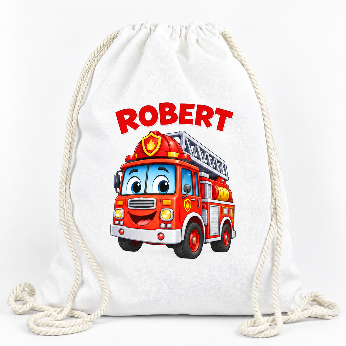 Saculet personalizat pompieri robert - imagine principala