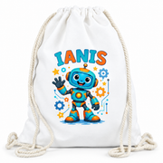 Saculet personalizat robot ianis - imagine principala