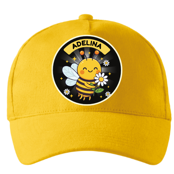 Sapca personalizata cu Albinute pentru scoala sau concursuri  ❤️ E-Cadou.com