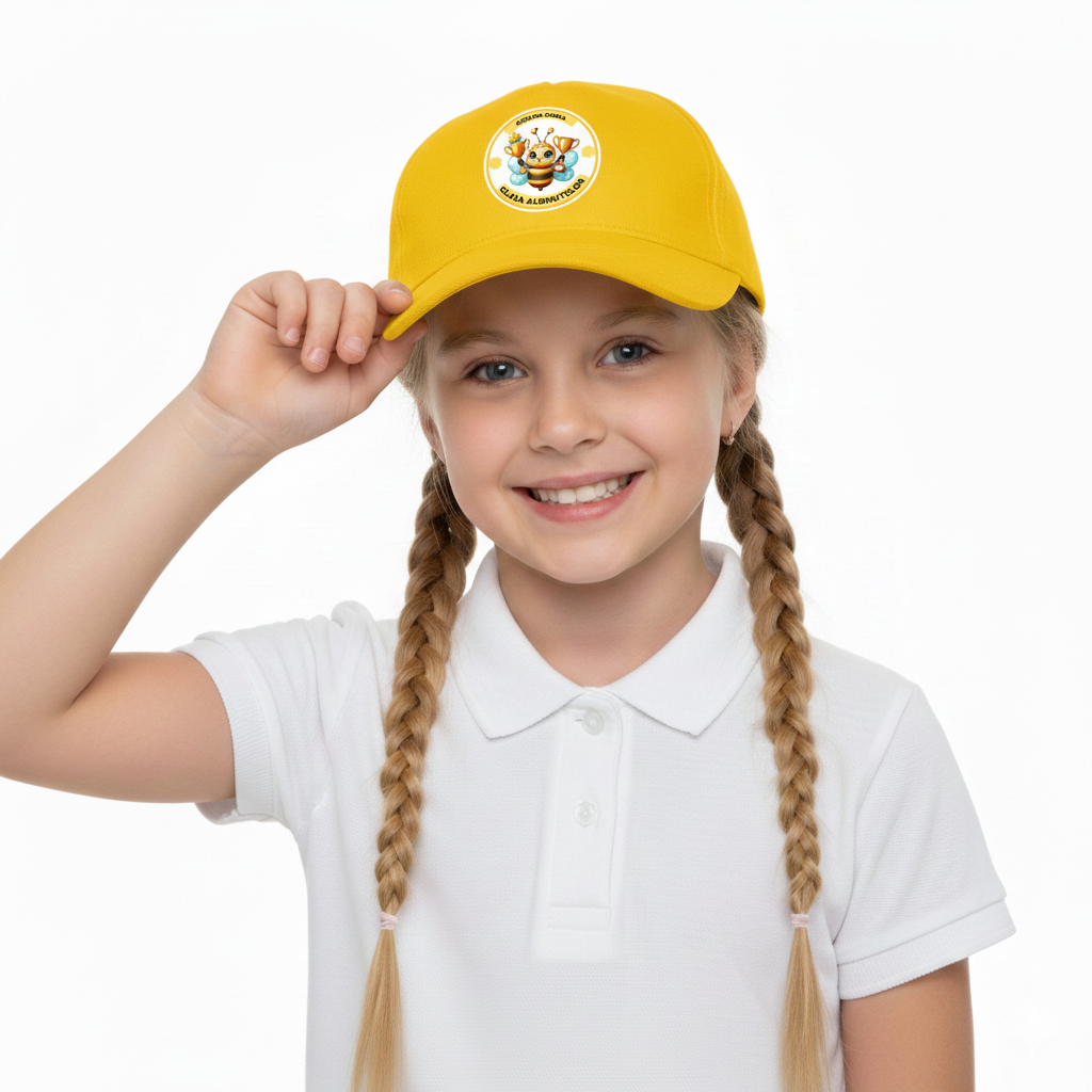 Sapca personalizata cu Albinute pentru scoala sau concursuri  ❤️ E-Cadou.com - e-CADOU