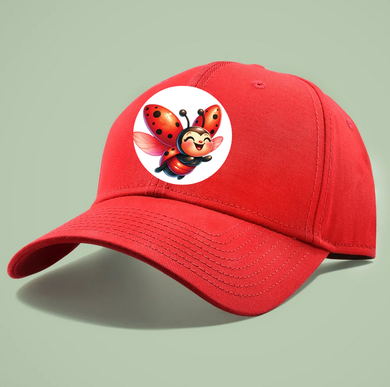 Sapca personalizata cu Buburuze pentru scoala sau concursuri  ❤️ E-Cadou.com - e-CADOU