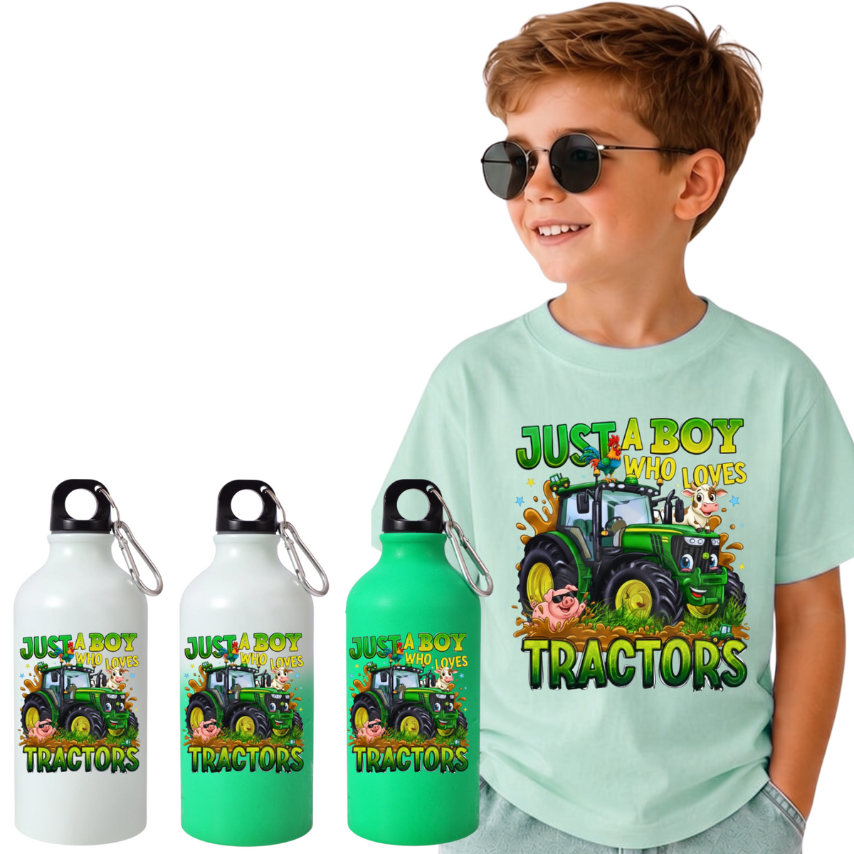 Set Back to School Tricou + Bidon de apa termosensibil la rece pentru copilul tău