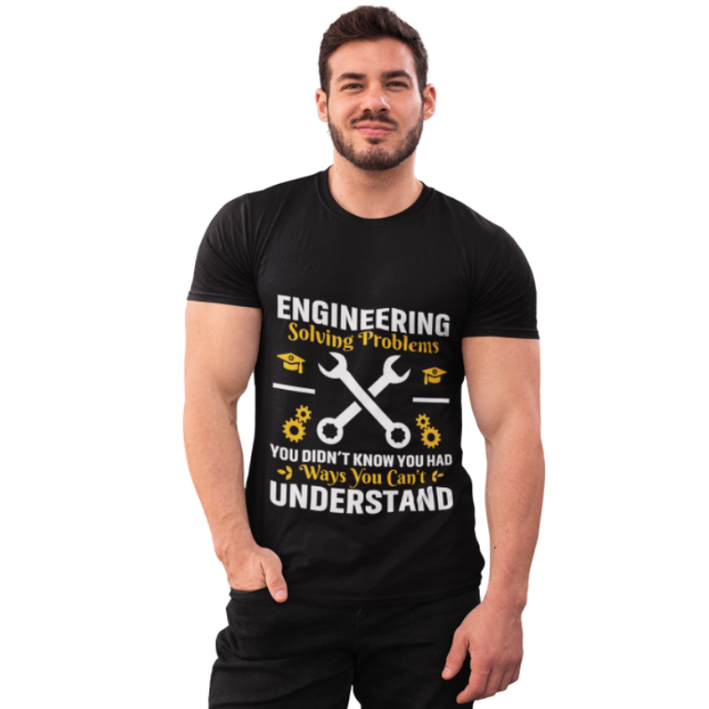 Set cadou personalizat pentru ingineri 330ml Inginer3004 cu tricou si cana