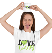 Set cadou personalizat pentru iubitorii de tenis  I Love Tenis TNS50002 cu tricou si cana