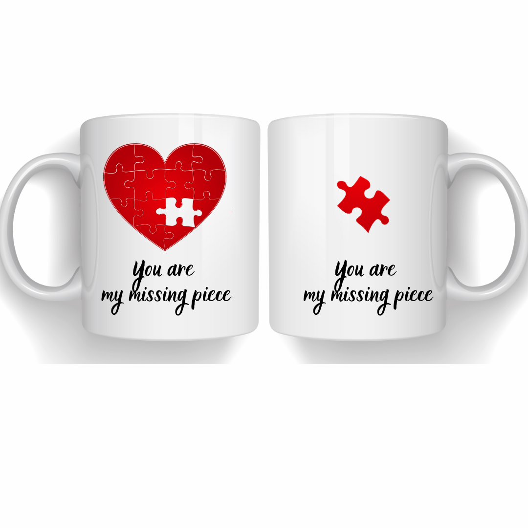 Set cana si tricou personalizate pentru ziua indragostitilor Valentines Day SVD3011
