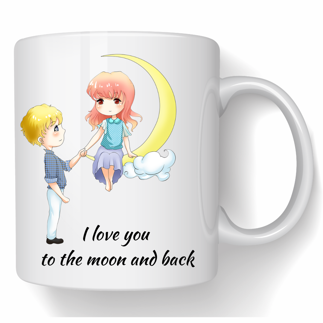 Set cana si tricou personalizate pentru ziua indragostitilor Valentines Day SVD3013