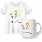 Set cana si tricou personalizate pentru ziua indragostitilor Valentines Day SVD3013