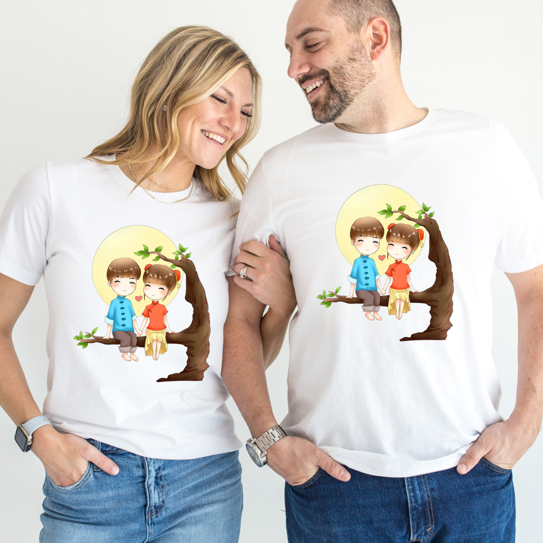 Set cana si tricou personalizate pentru ziua indragostitilor Valentines Day SVD3017