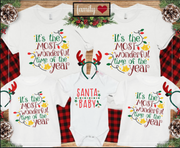Set de tricouri personalizate Family mama, tata  si copii cu tematica de Craciun, Best Christmas