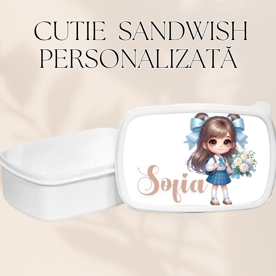 Set promotional Back to school prima zi de gradinita scoala din bumbac  fotbal ABF343