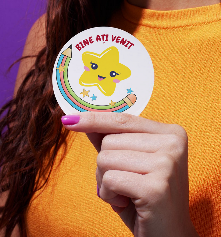 Stickere personalizate pentru Prima Zi de Școală – Special create pentru Educatori și Învățători