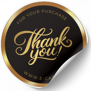 Set stickere etichete autoadezive personalizate  Thank you