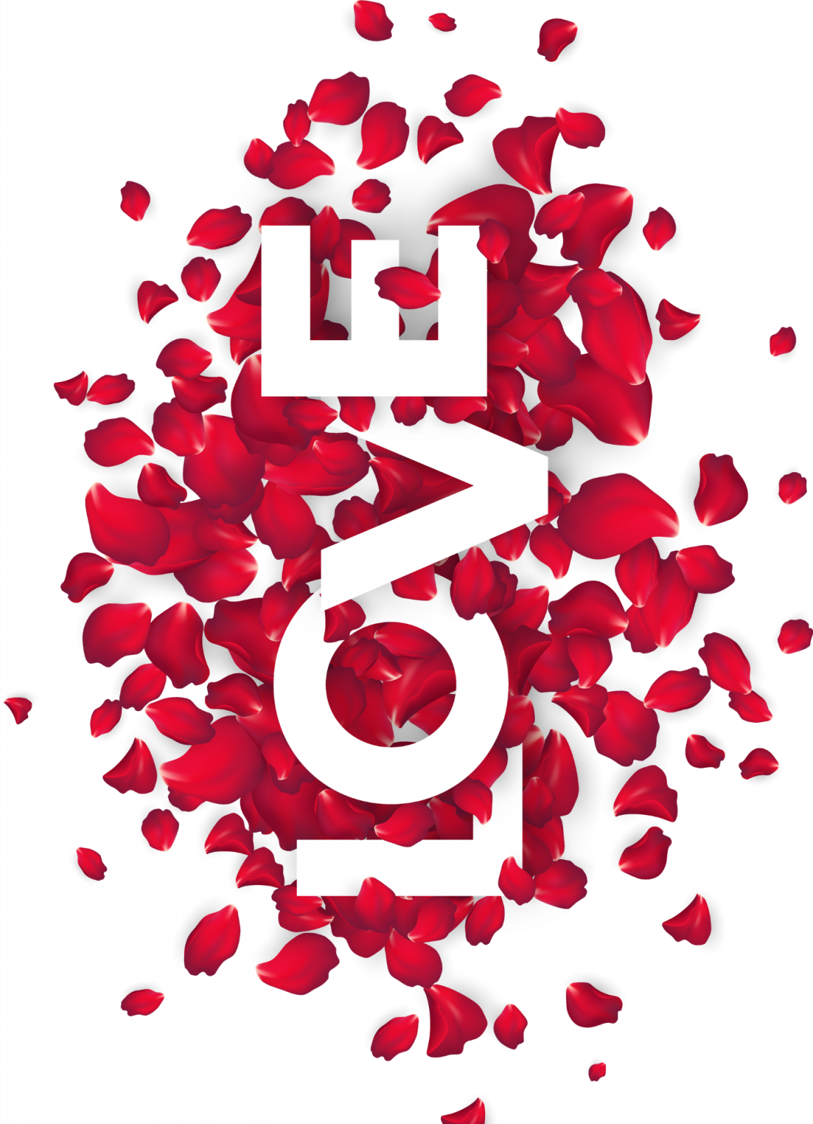 Set tricouri pentru cuplu personalizate Valentines Day VD2403 LOVE