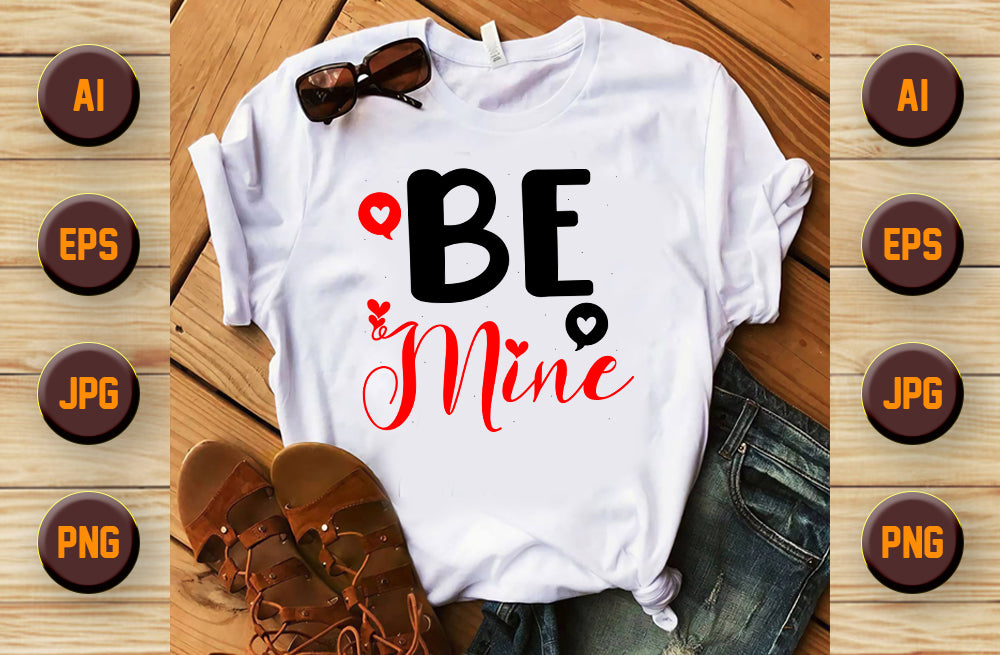 Set tricouri pentru cuplu personalizate Valentines Day VD2425 Be Mine