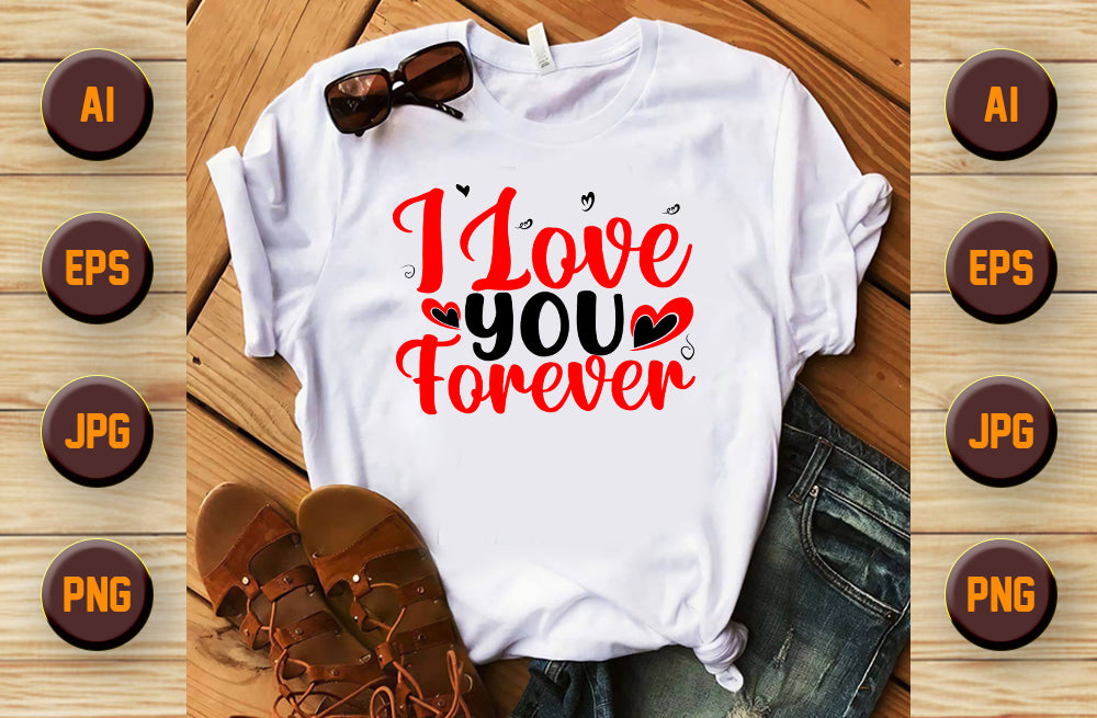 Set tricouri pentru cuplu personalizate Valentines Day VD2427
