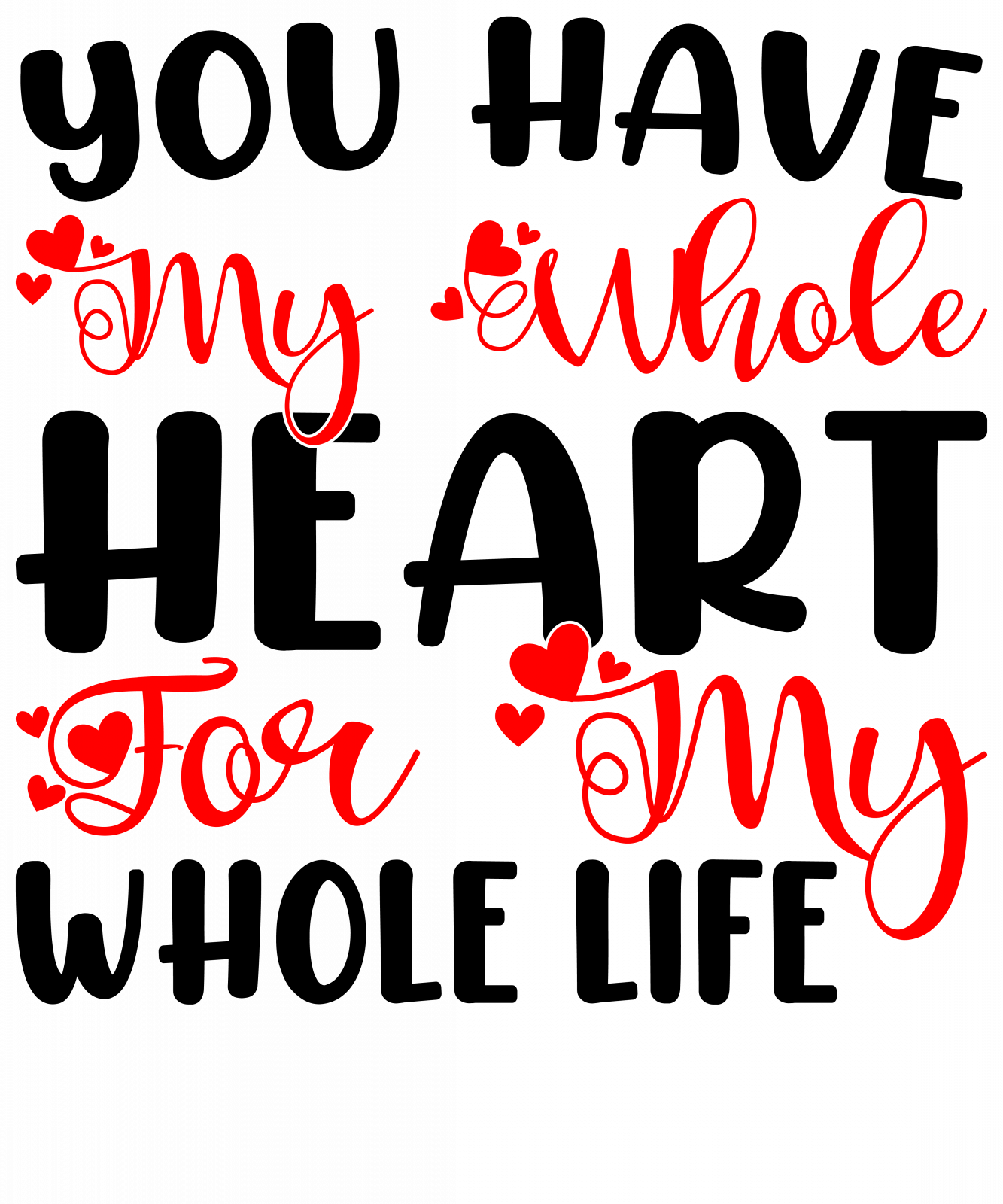 Set tricouri pentru cuplu personalizate Valentines Day VD2433