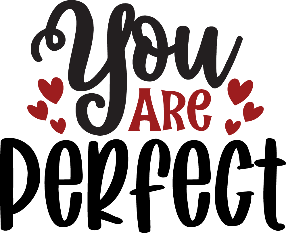 Set tricouri pentru cuplu personalizate Valentines Day VD2438 You are perfect