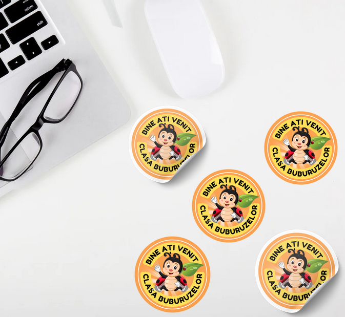 Stickere personalizate pentru Prima Zi de Școală – Special create pentru Educatori și Învățători