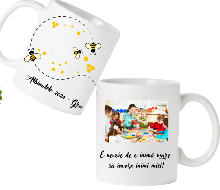 Tablou Cadou educatoare gradinita Grupa Albinutelor 8 martie cu mesaje personalizate T1016_10