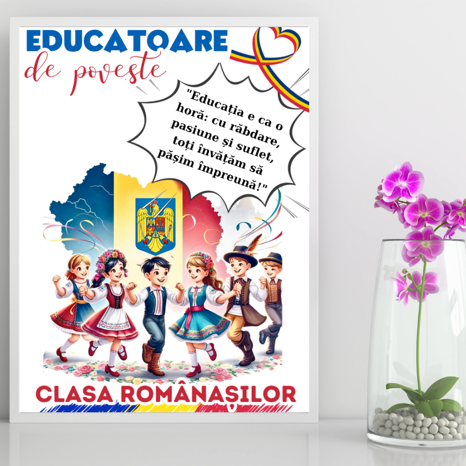Tablou Cadou invatatoare sau profesoare 8 martie cu mesaje personalizate