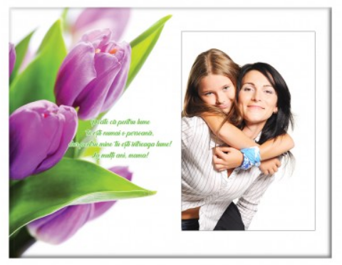 Rama foto sticla MAMA cu poze personalizate T1015_20