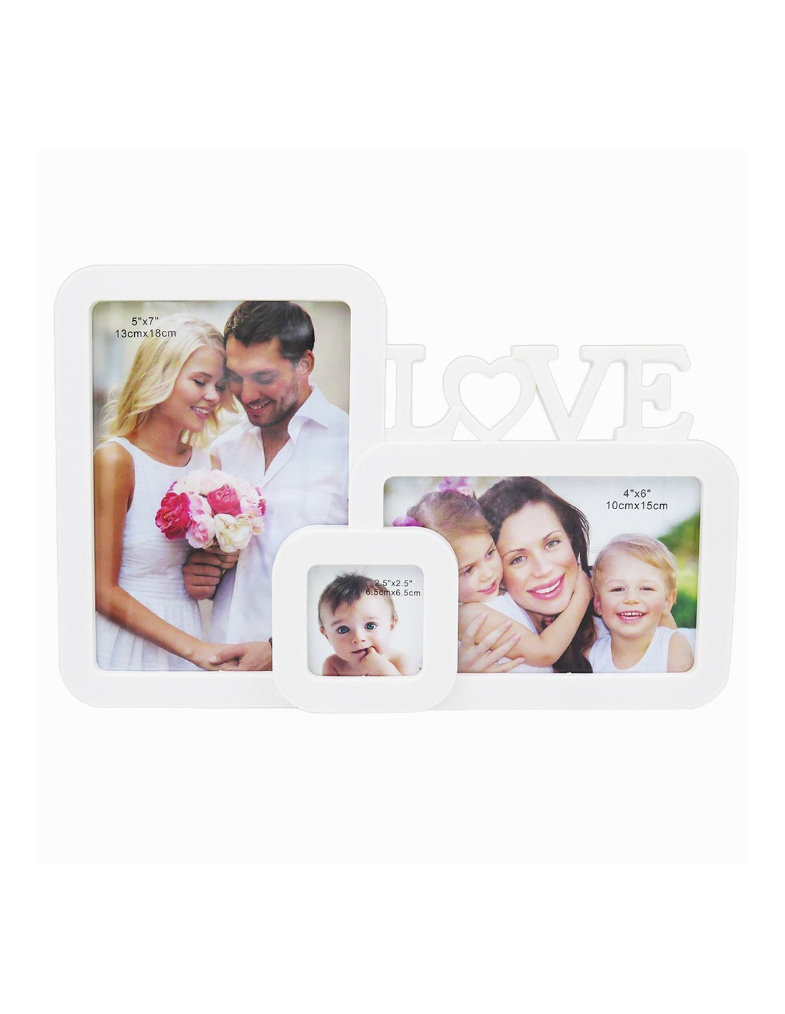 Rama foto colaj Love cu 3 poze  RT1026