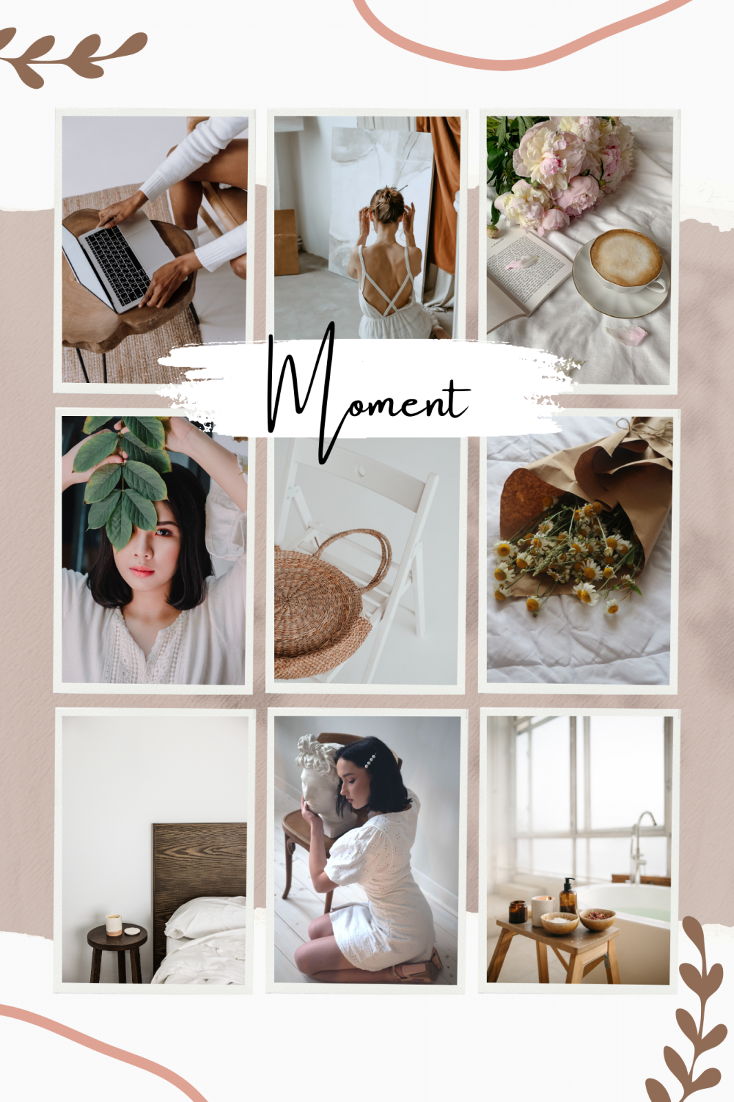 Tablou personalizat cu 9 poze de familie - Cadoul ideal pentru familie TA4_P3 Moments