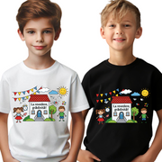 Tricou  Absolventi  Gradinita  – Bumbac 100% pentru Copii și Profesori