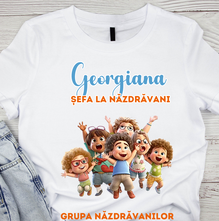 Tricou absolvire Grupa nazdravanilor pentru  educatoare, elevi clasa 4 sau gradinita ABS10906