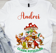 Tricou absolvire Clasa piticilor pentru  educatoare, elevi clasa 4 sau gradinita ABS10903