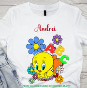 Tricou absolvire Clasa Tweety pentru  educatoare, elevi clasa 4 sau gradinita ABS10904