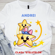 Tricou absolvire Clasa stelutelor pentru  educatoare, elevi clasa 4 sau gradinita ABS10893
