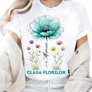 Tricou absolvire elevi clasa 4 sau gradinita Clasa Floricelelor