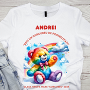 Tricou absolvire Grupa Curcubeului pentru elevi clasa 4 sau gradinita ABS1083