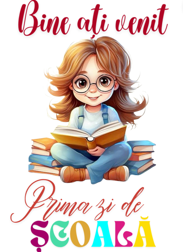 Tricou alb  Back to school prima zi de gradinita scoala din bumbac ABS11228