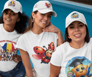 Set 3in1 Tricou personalizat Sapca si insigna  pe tematica clasei