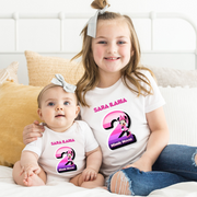 Tricou aniversar personalizat cu Minnie Mouse  TAMM1012.4