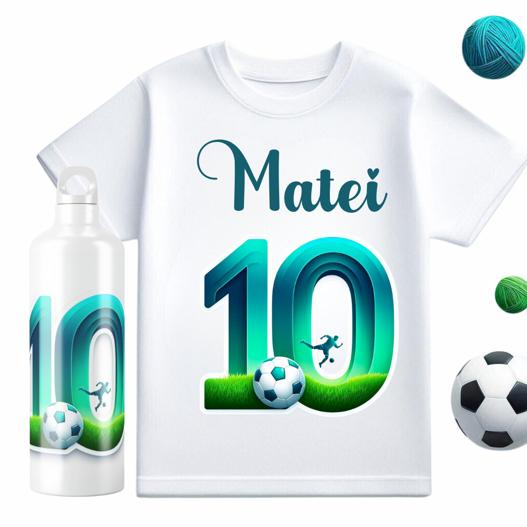 Tricou personalizat aniversar Fotbalisti  - Cadou Perfect pentru Iubitorii de Fotbal TAN1014