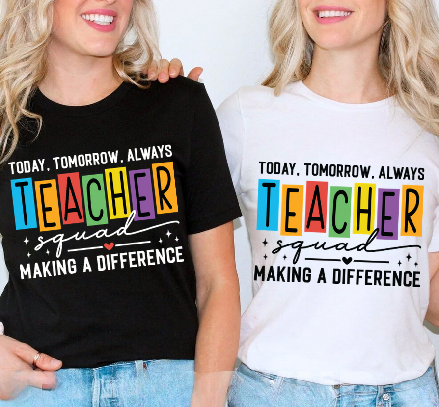 Tricou back to school bumbac– cadou personalizat pentru profesori