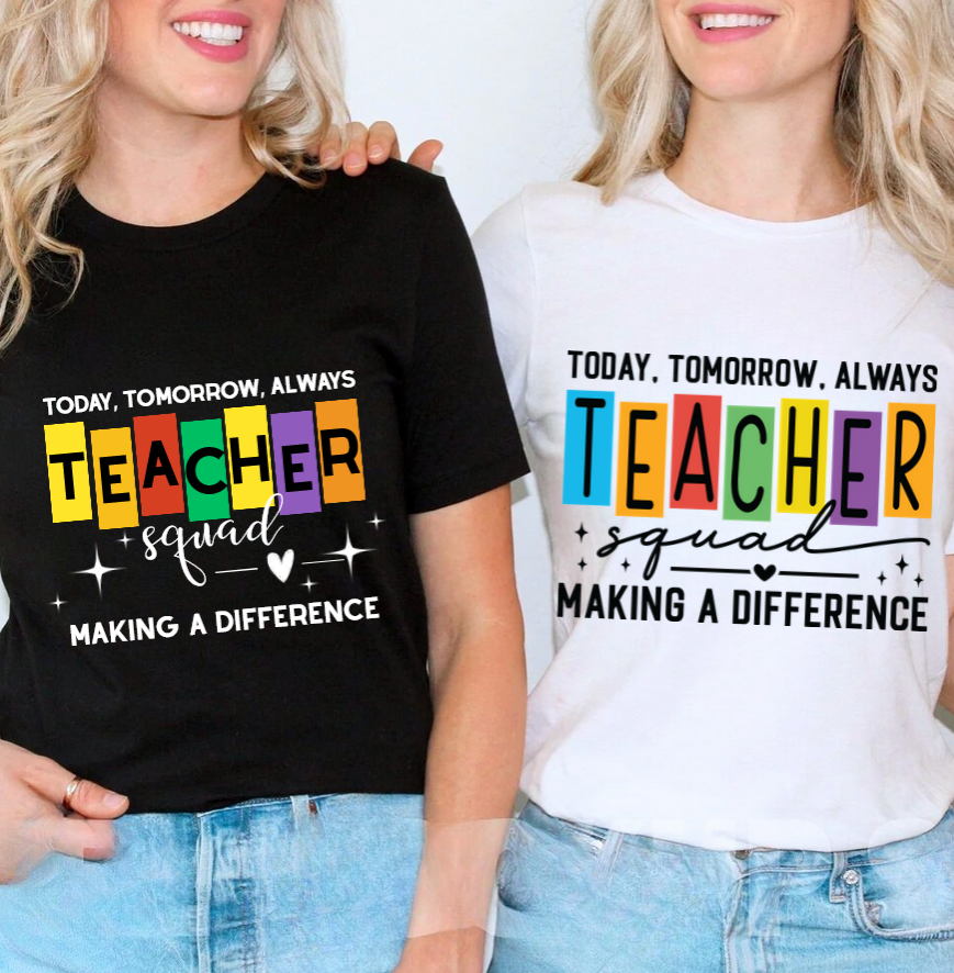 Tricou back to school bumbac– cadou personalizat pentru profesori