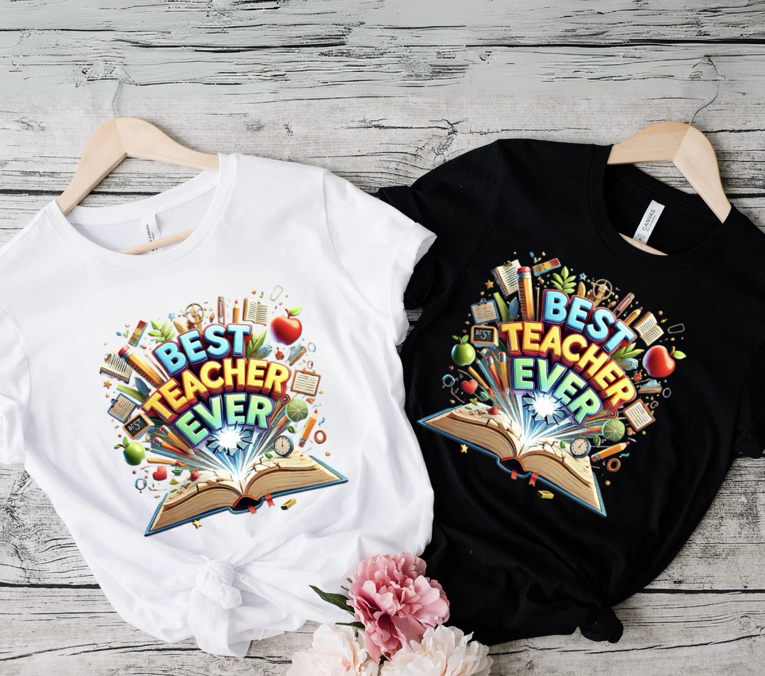 Tricou back to school bumbac– cadou personalizat pentru profesori