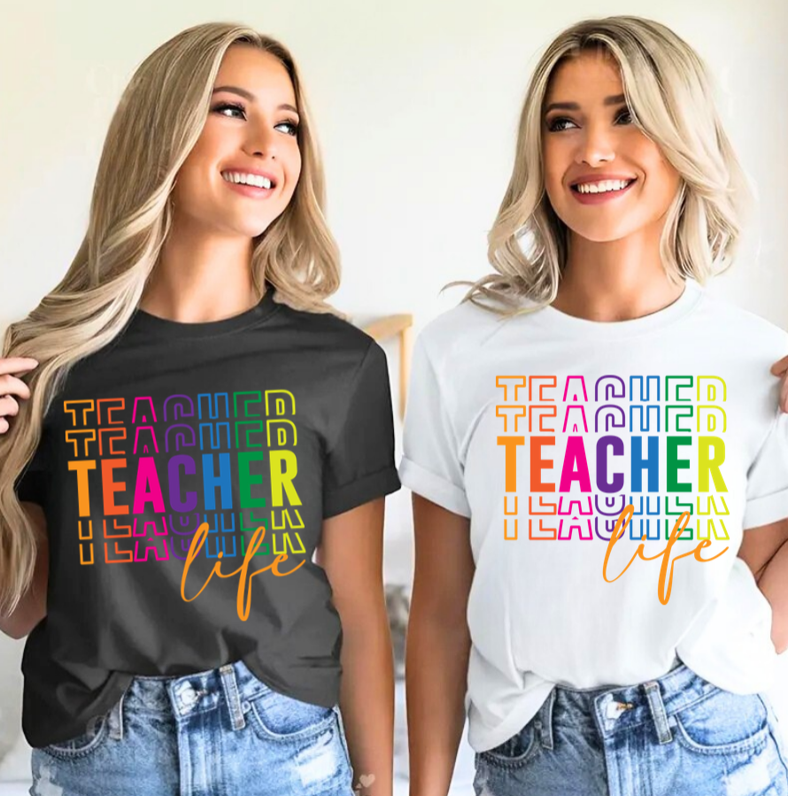 Tricou back to school bumbac– cadou personalizat pentru profesori