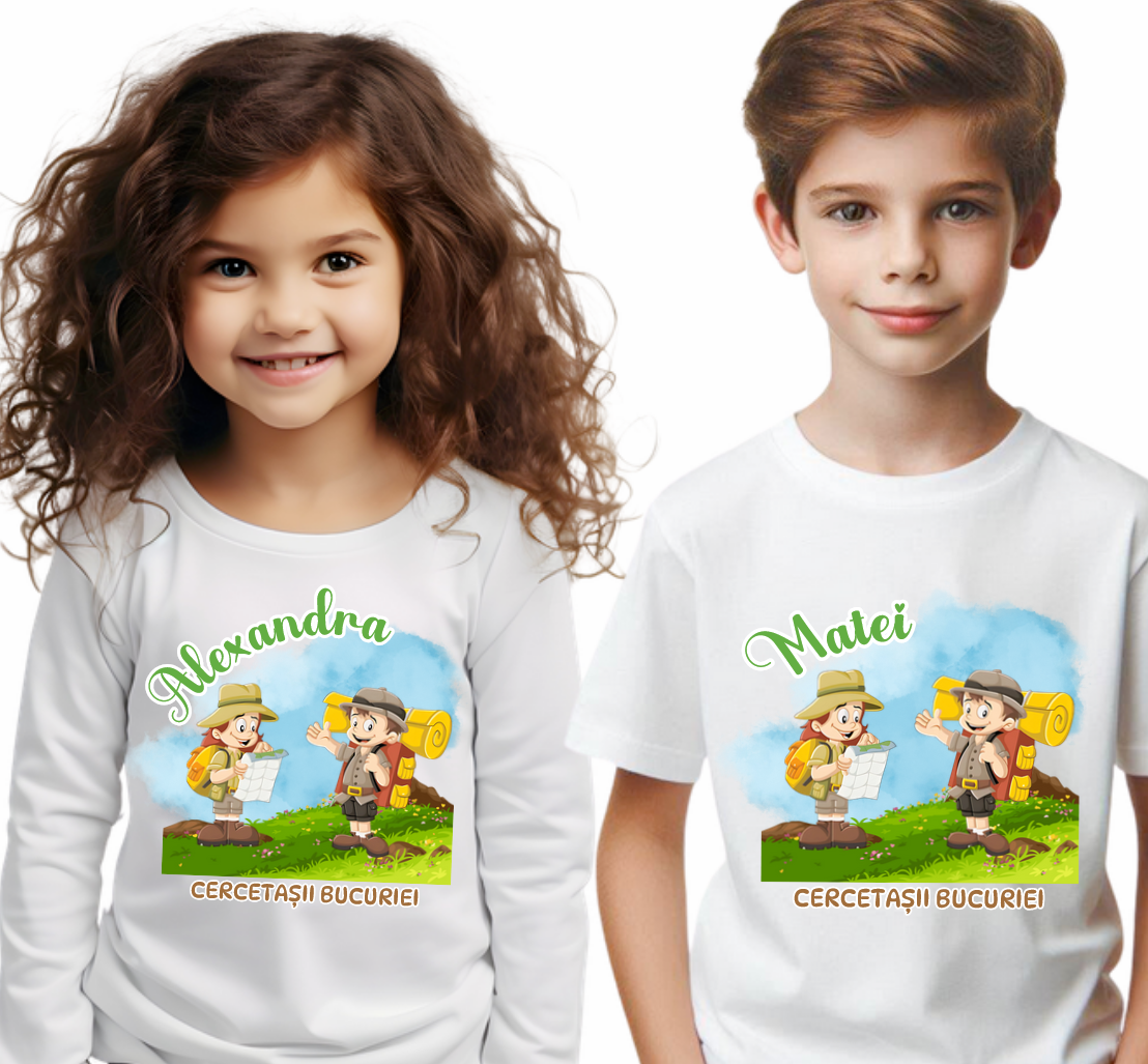 Tricou Clasa exploratorilor pentru scoala sau gradinita  ABS1068.57