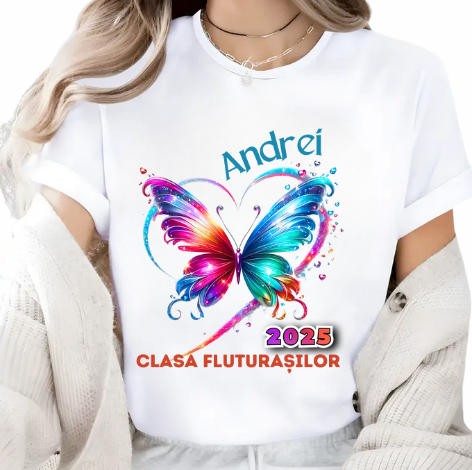 Tricou Clasa fluturasilor pentru scoala sau gradinita  ABS1068.58
