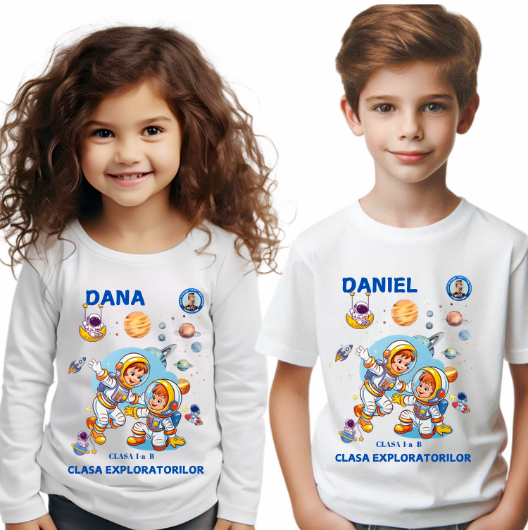 Tricou Clasa exploratorilor pentru scoala sau gradinita  ABS1068.55