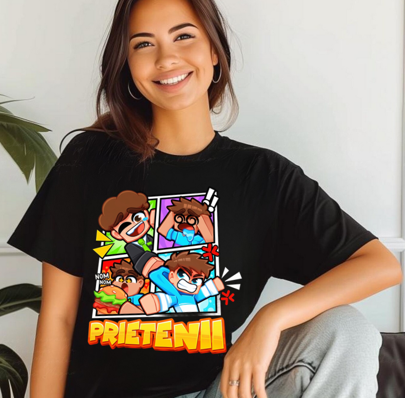 Tricou Copii Joac-o, Baaaaa cu Prietenii – Trendul Urban al Momentului